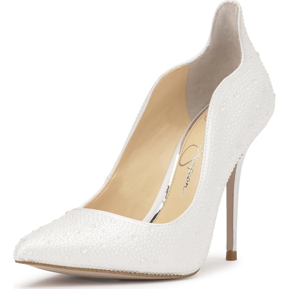 Jessica Simpson Wayva Pump Women's White Size 10